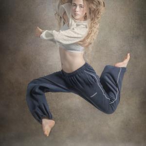 Airborne attitude by Paula Irvine