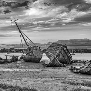 Boat Graveyard by Geoff Walker