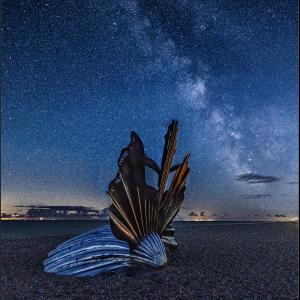 The Milky Way at Aldeburgh by Chris Hale