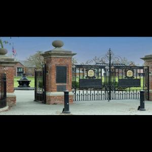 5th Stowmarket memorial gates by John Seaman